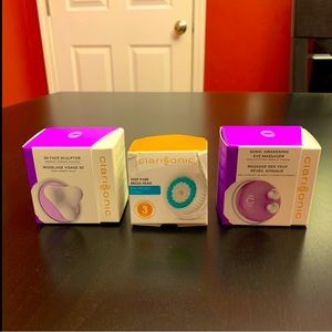 Clarisonic Set of 3 New Attachment Heads